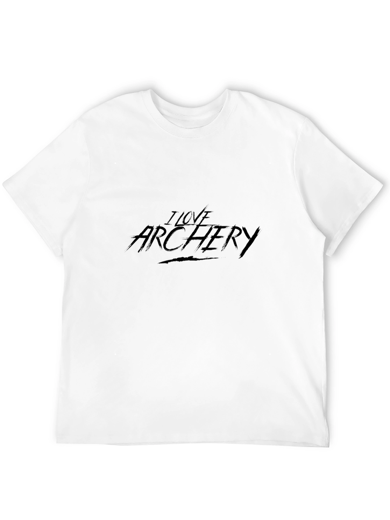 I Love Archery Black T-Shirt