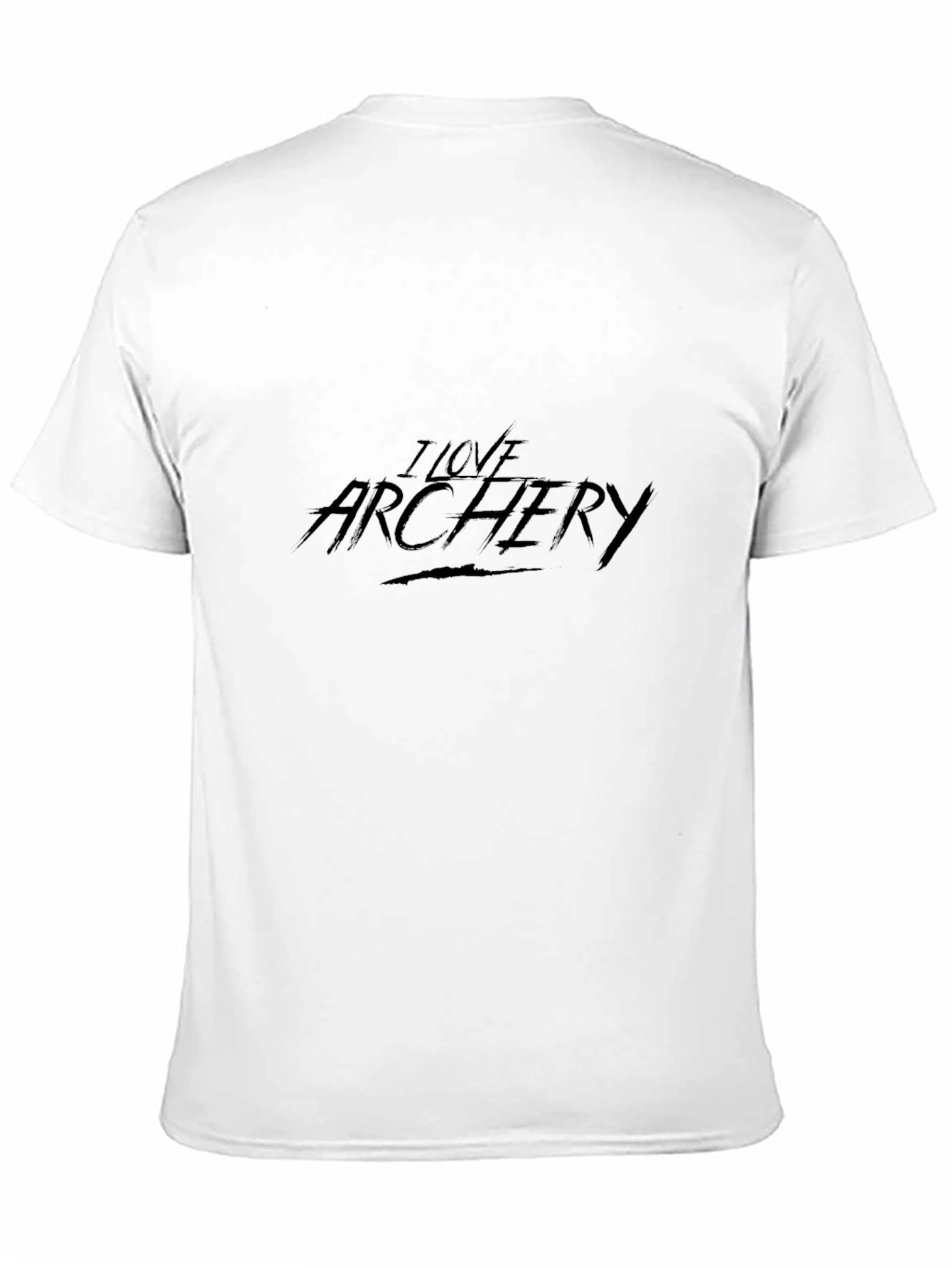I Love Archery Black T-Shirt