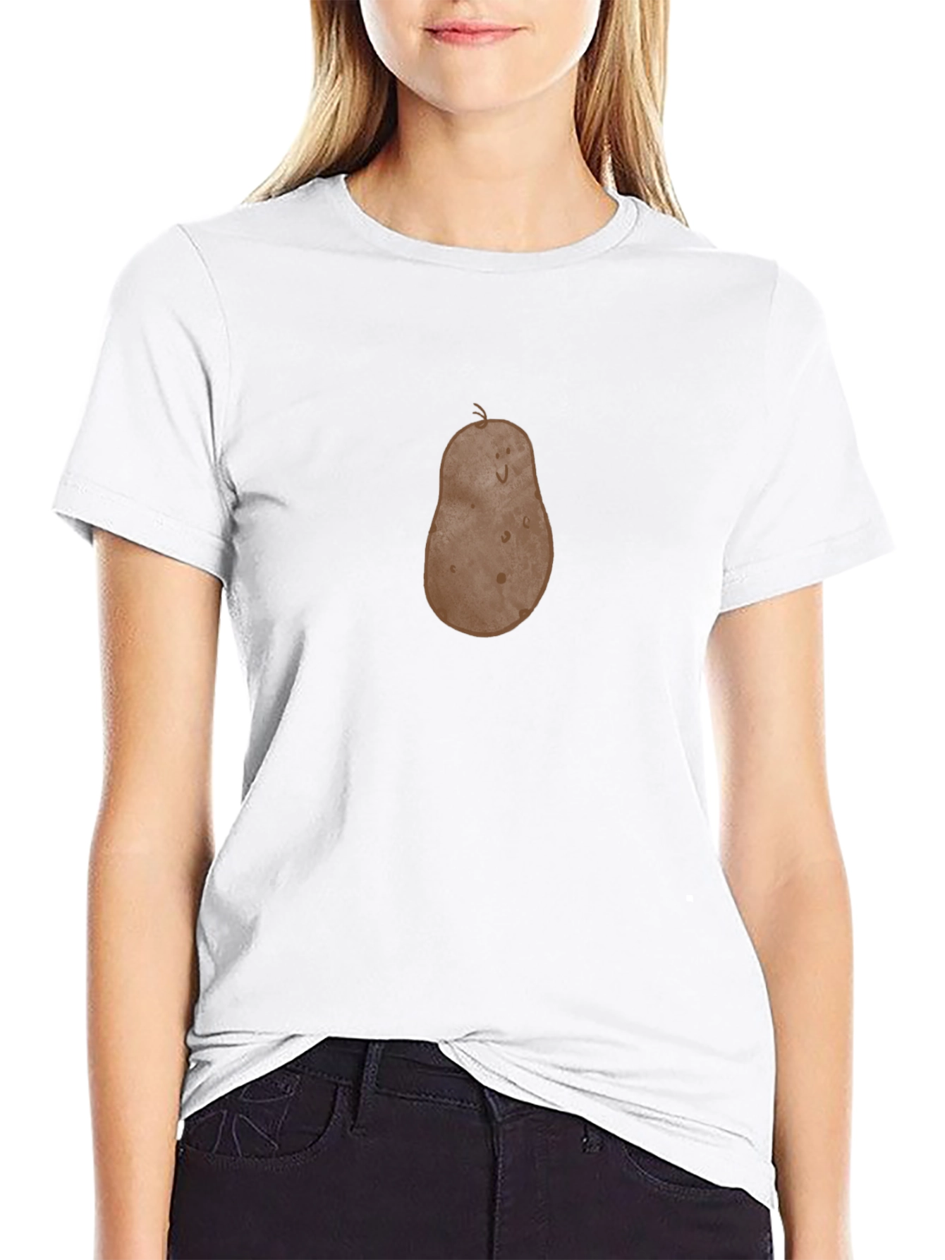 Potato Graphic Tee - Funny Food T-Shirt
