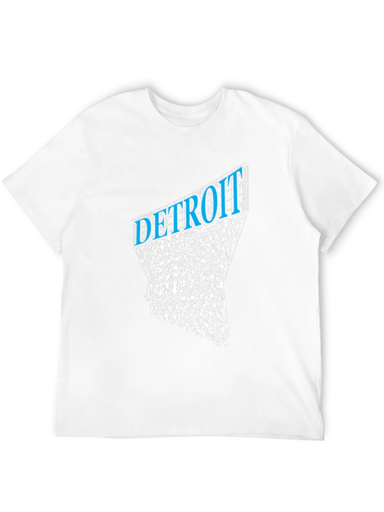 Detroit Graphic Tee - Urban Style Black T-Shirt