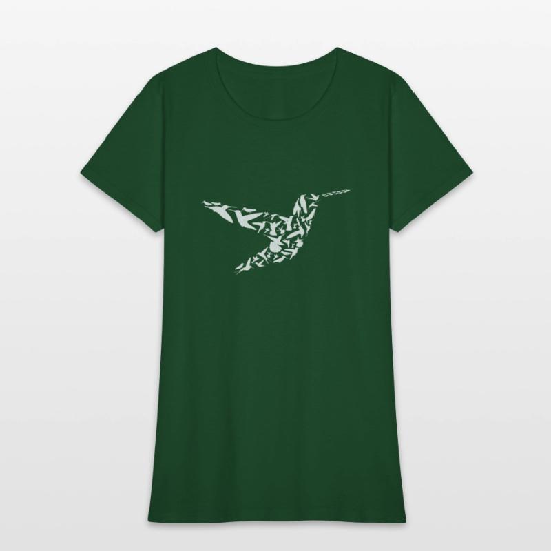 Humming Bird Forrest Wildlife Animal Humming