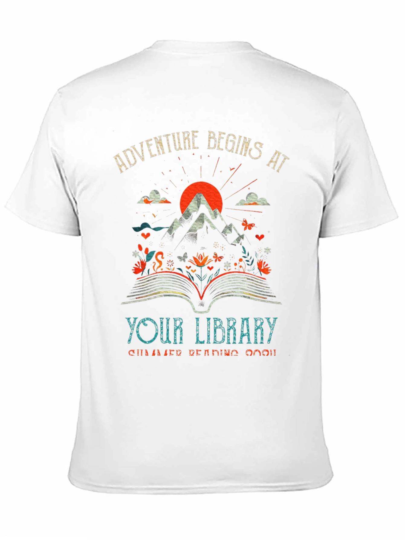 Adventure Begins at Your Library T-Shirt