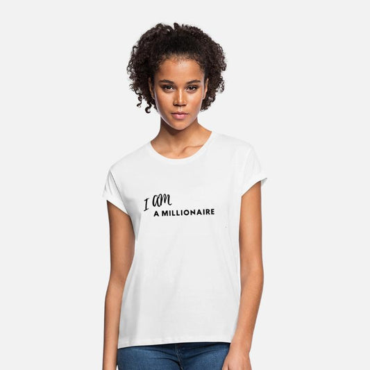 "I am a Millionaire" (white)
