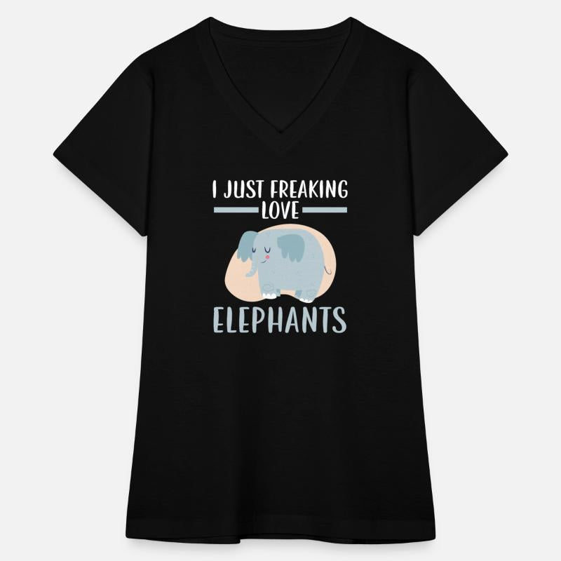 I Just Freaking Love Elephants Wildlife Animal