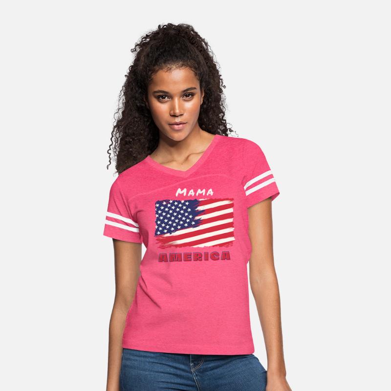 I love mama America patriotism funny gift