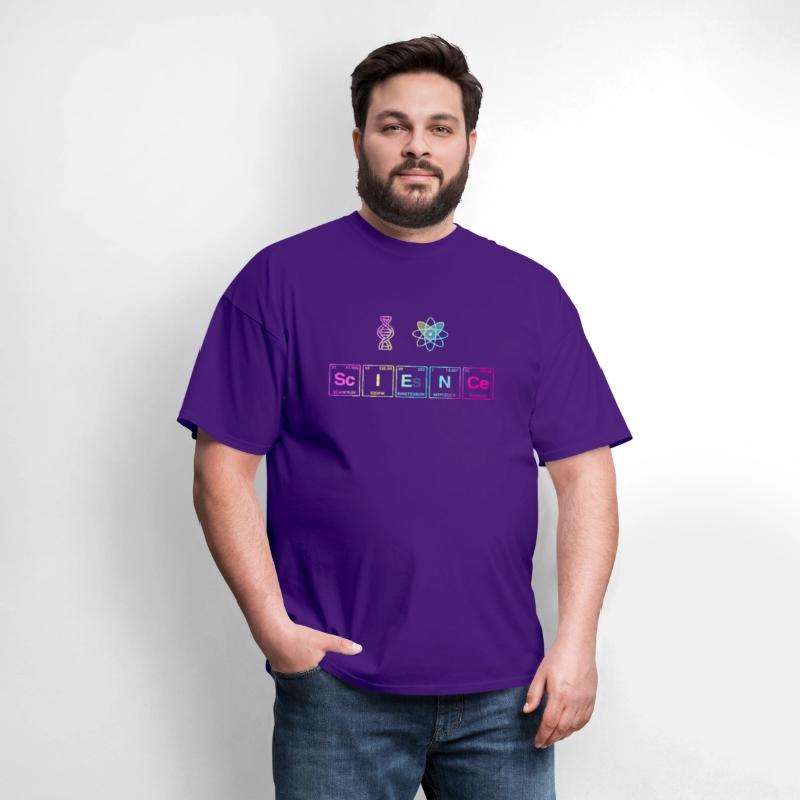 I LOVE SCIENCE - written in science symbols