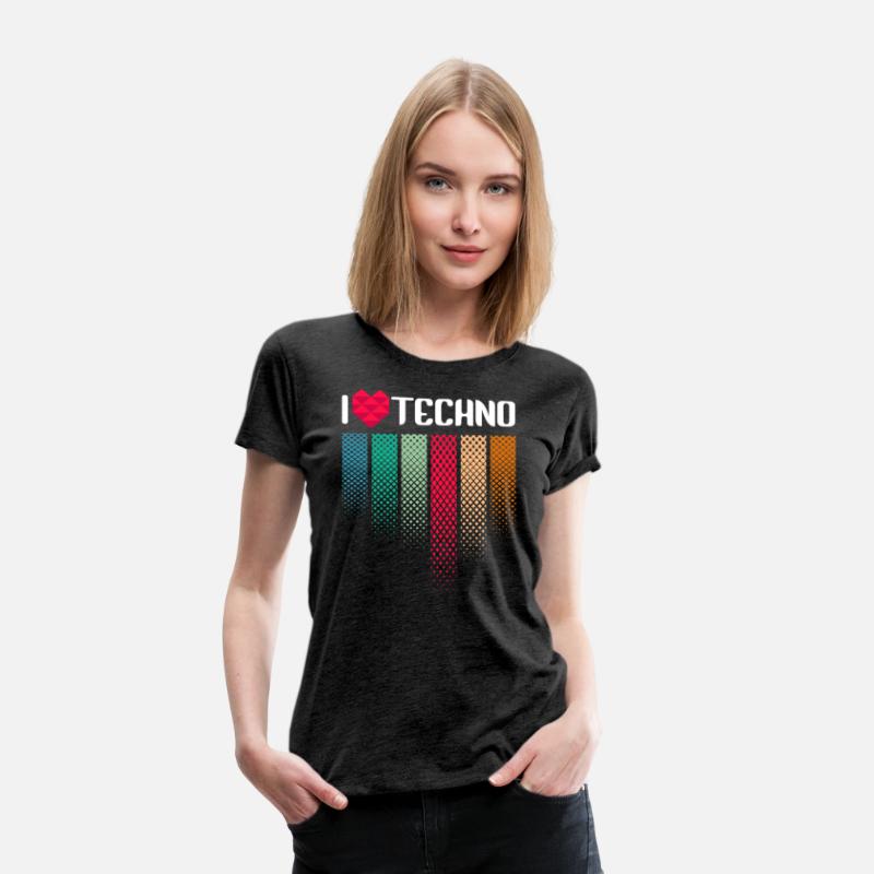 I Love Techno Music Raver