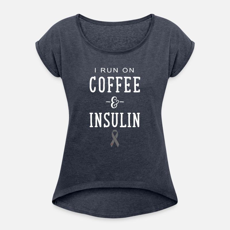 I run on coffee and insulin cancer t shirts