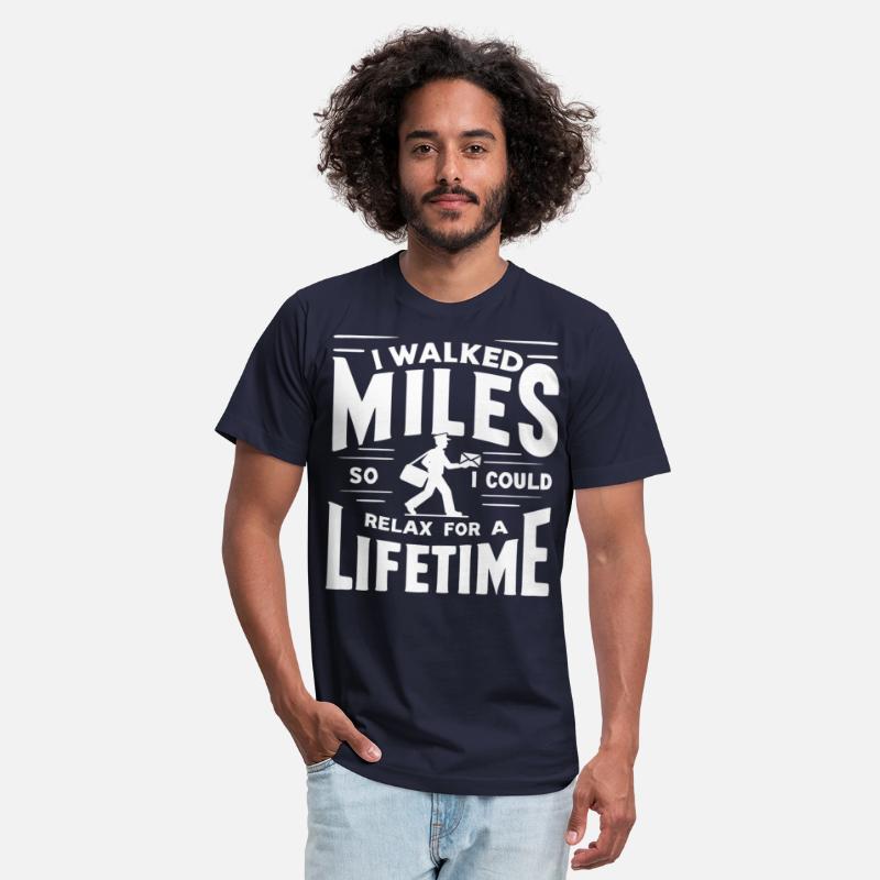 I walked miles so I could relax for a lifetime