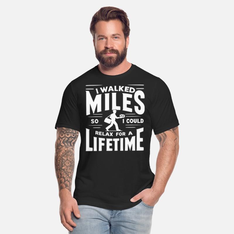 I walked miles so I could relax for a lifetime