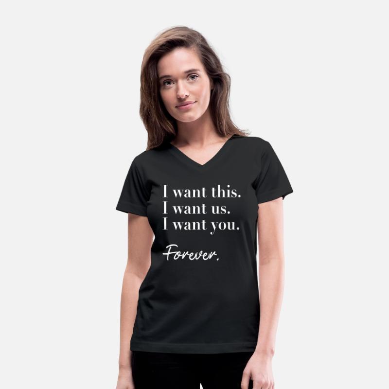 I want this. I want us. I want you. Forever.
