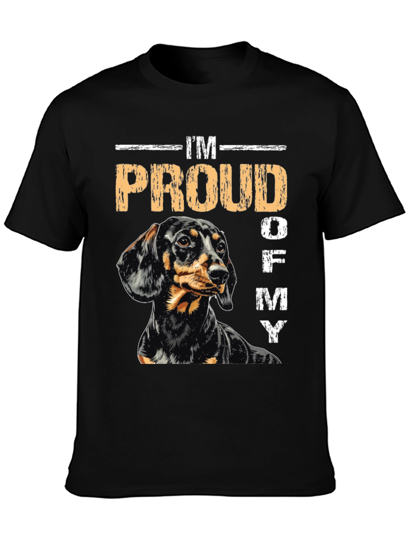 Proud Dachshund Graphic T-Shirt