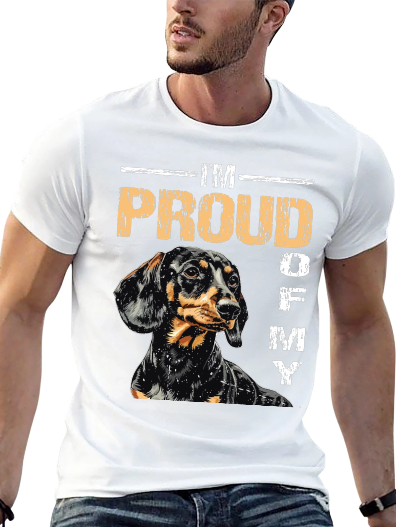 Proud Dachshund Graphic T-Shirt