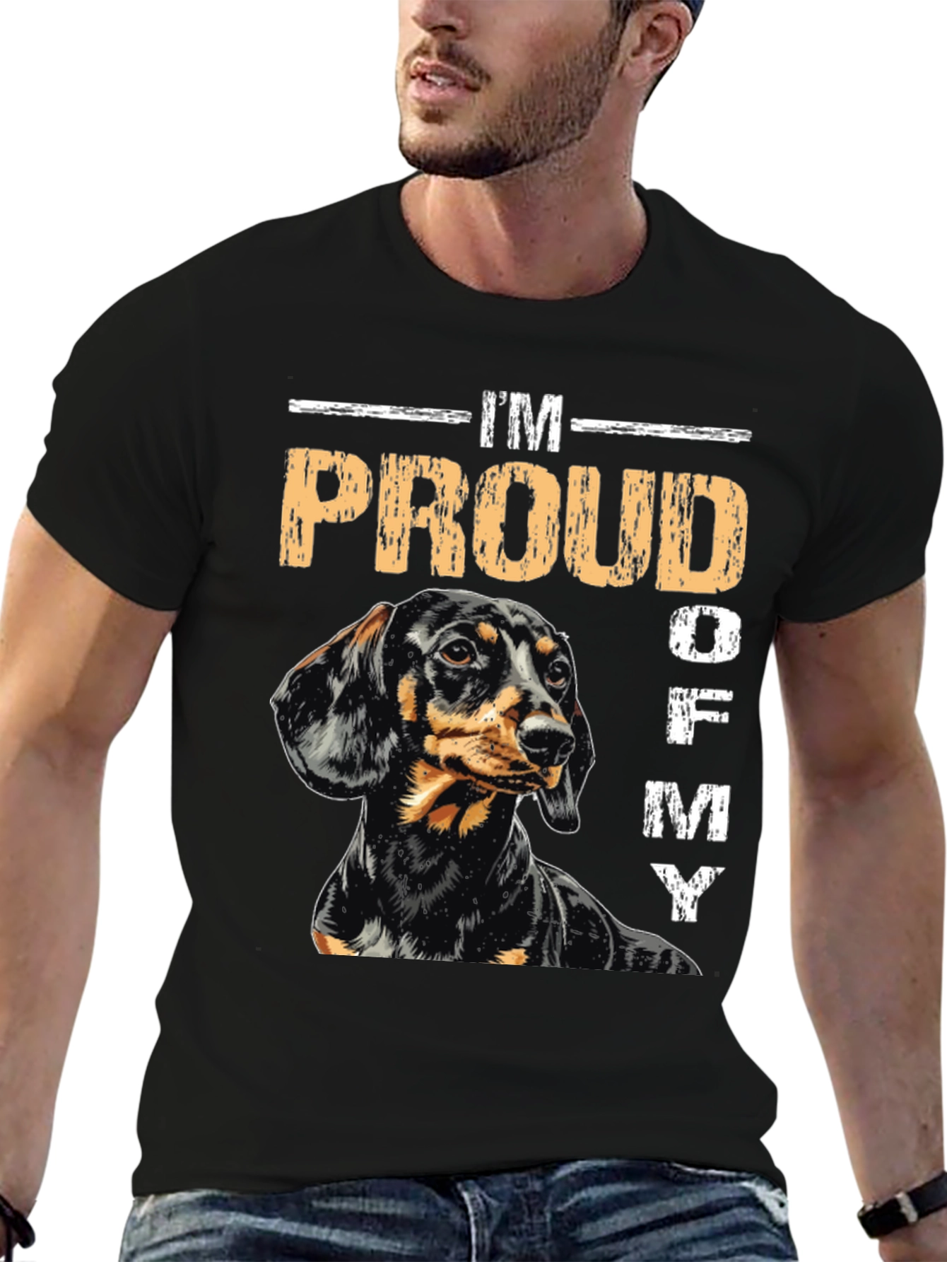 Proud Dachshund Graphic T-Shirt