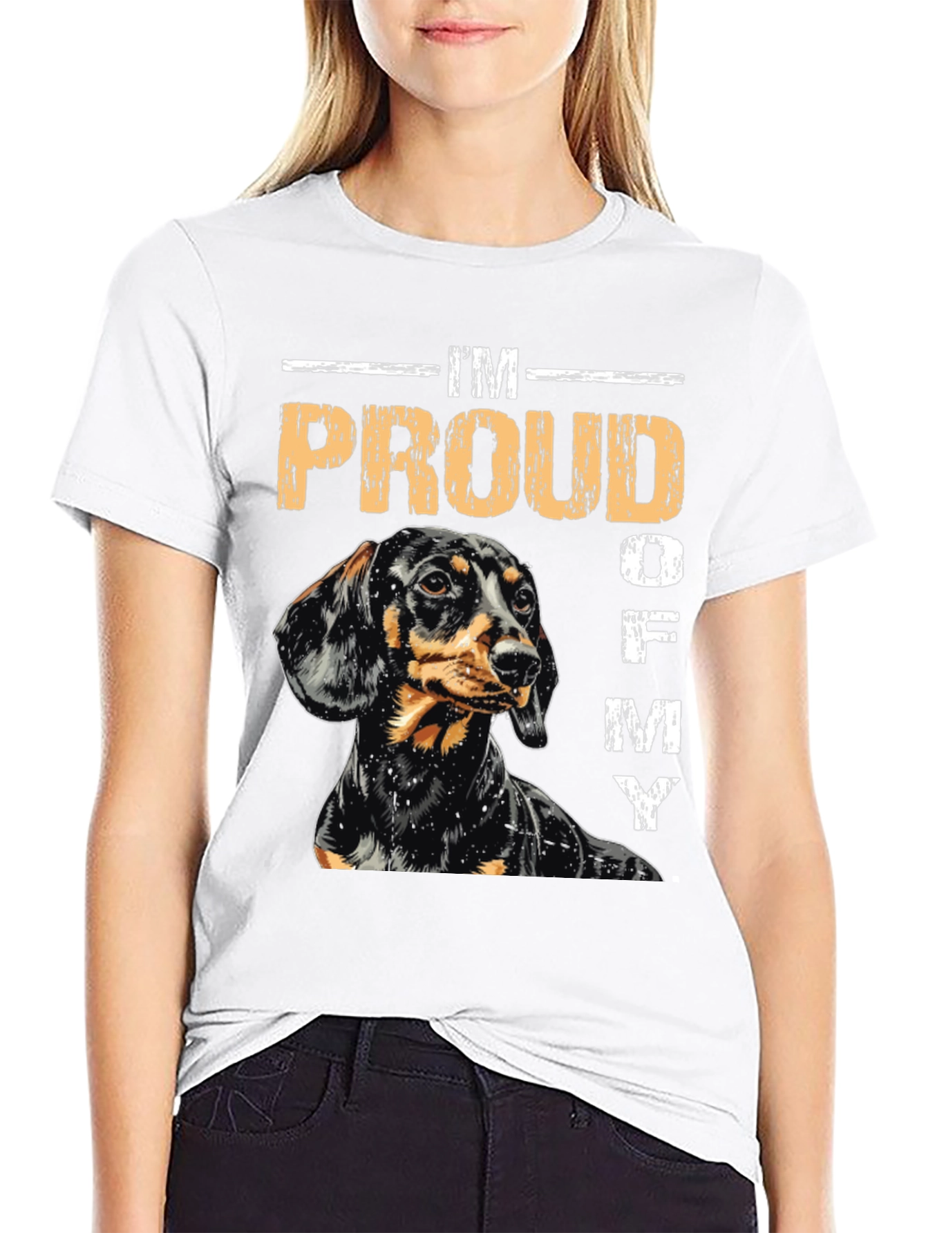 Proud Dachshund Graphic T-Shirt