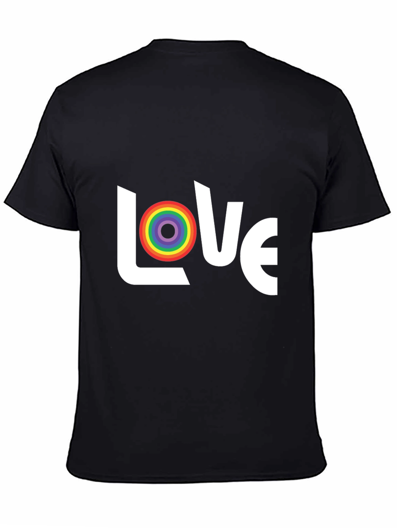 Love Rainbow Graphic T-Shirt - Pride & Equality