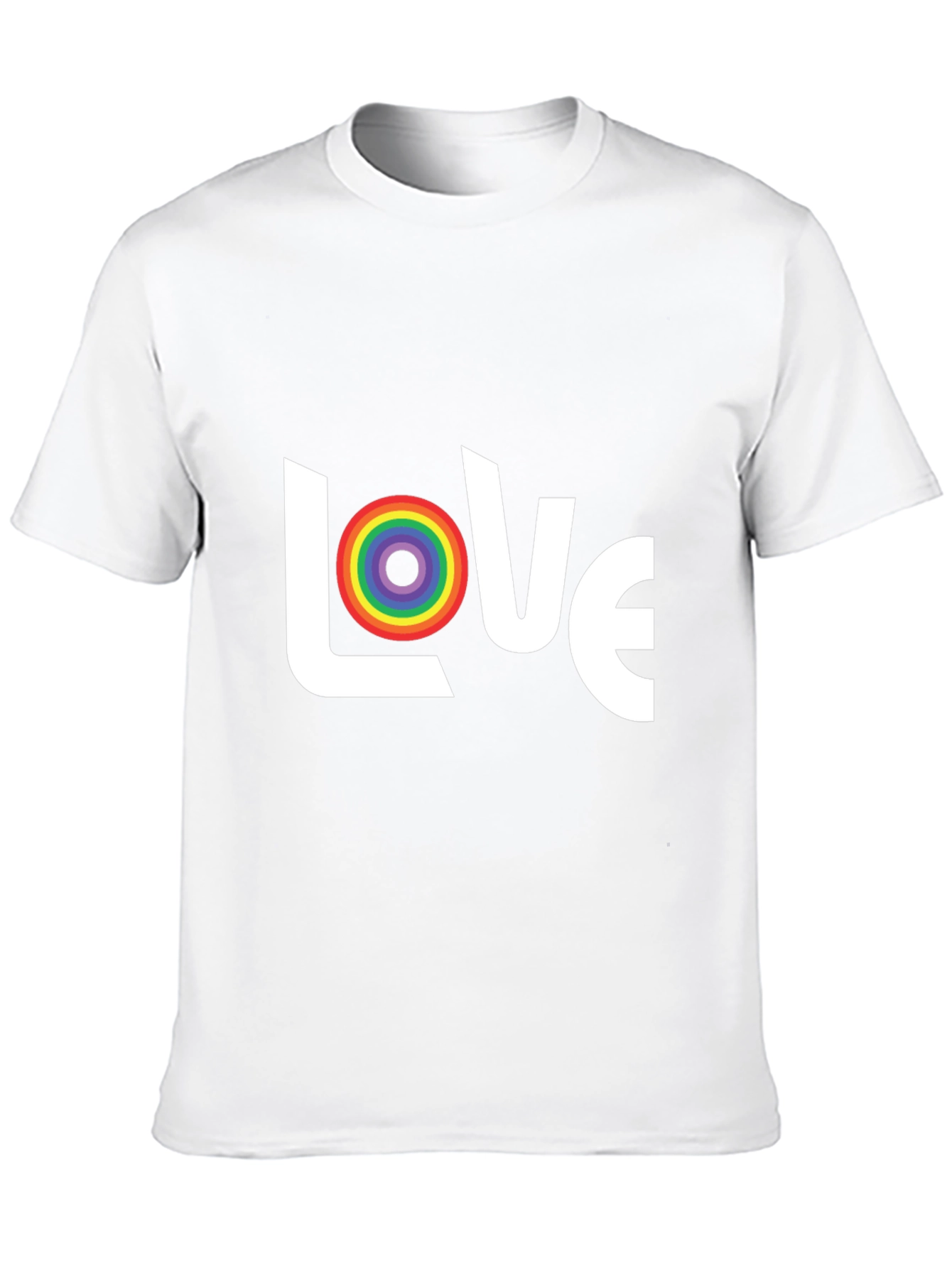 Love Rainbow Graphic T-Shirt - Pride & Equality