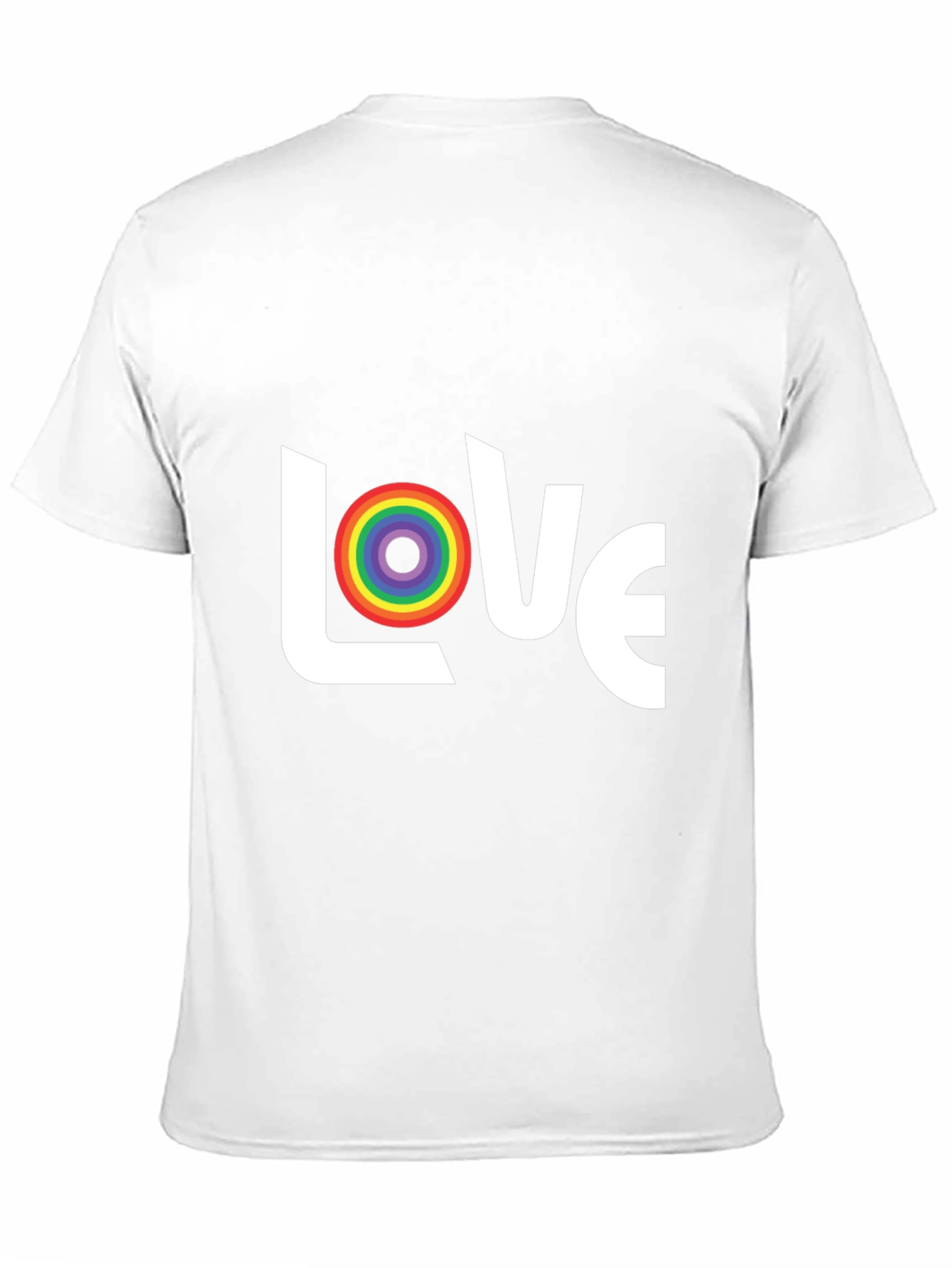 Love Rainbow Graphic T-Shirt - Pride & Equality