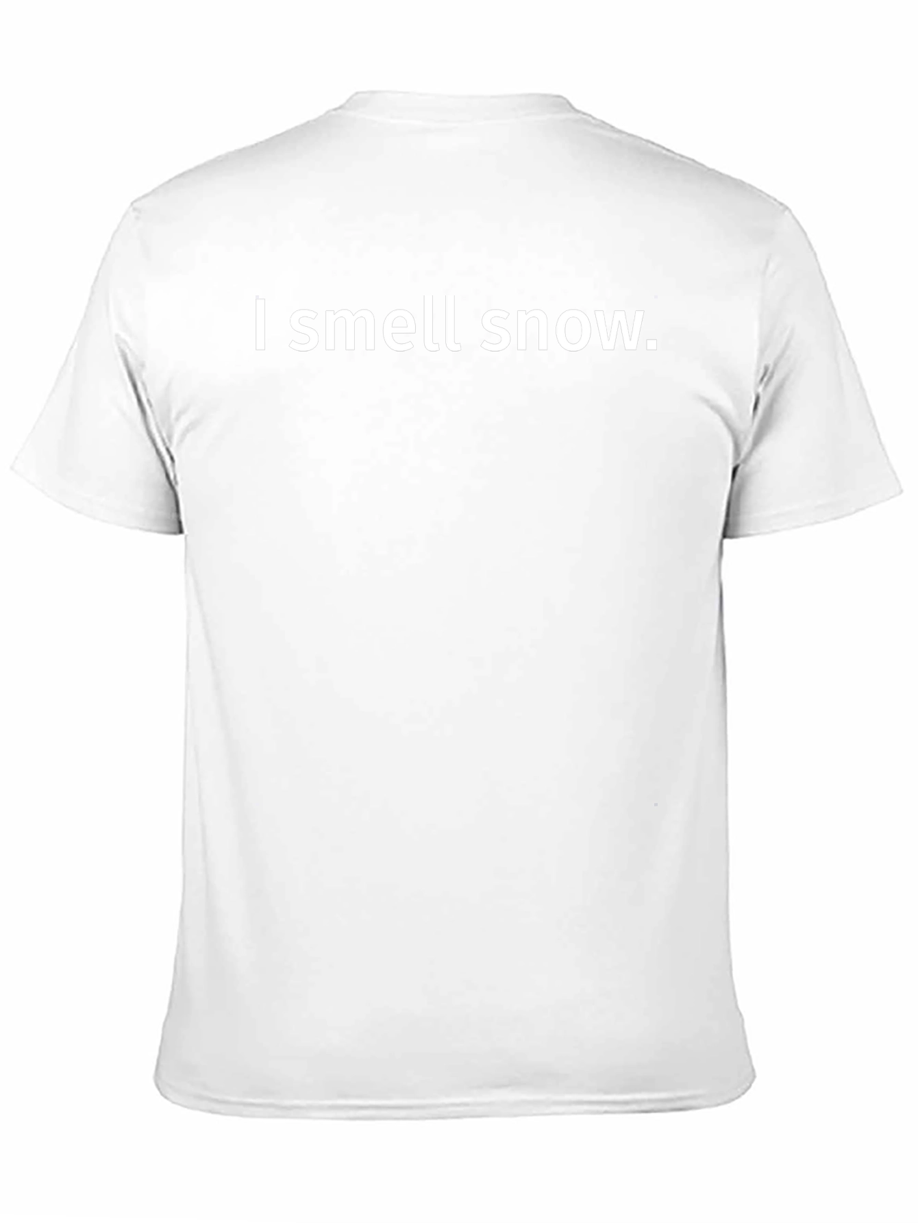 I Smell Snow Graphic Tee - Soft Cotton Blend