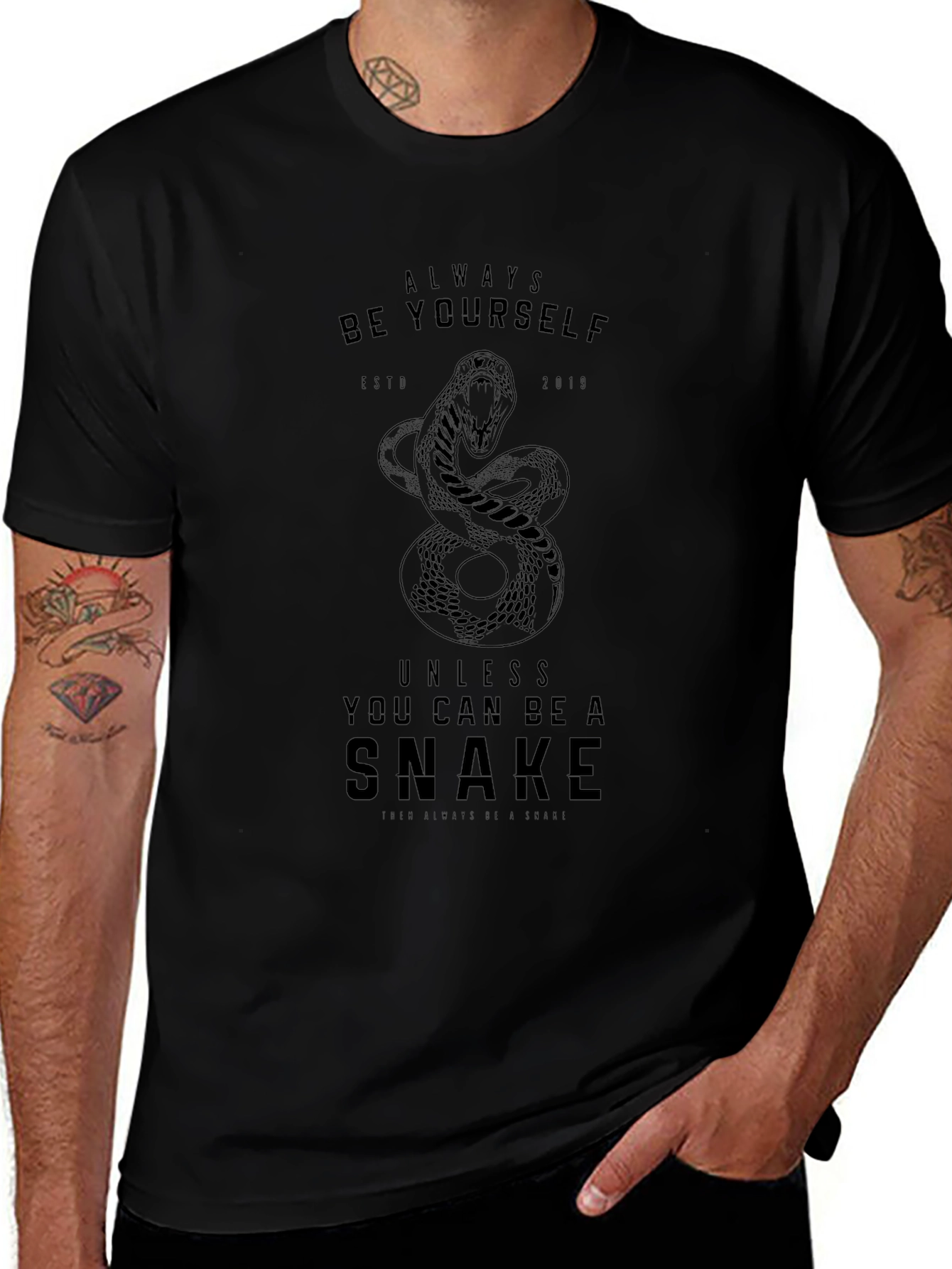 Always Be Yourself Unless Snake T-Shirt