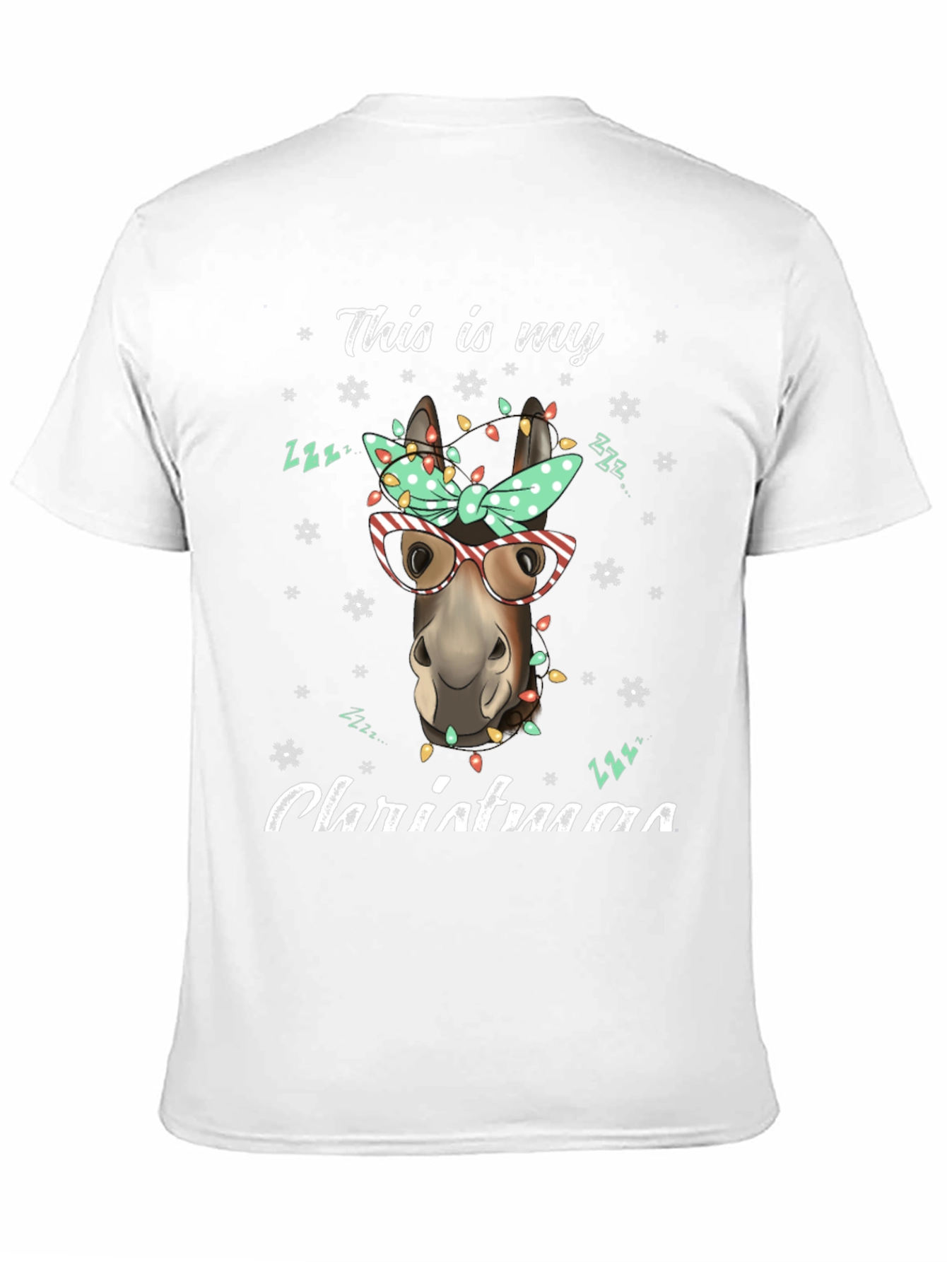 Christmas Donkey T-Shirt