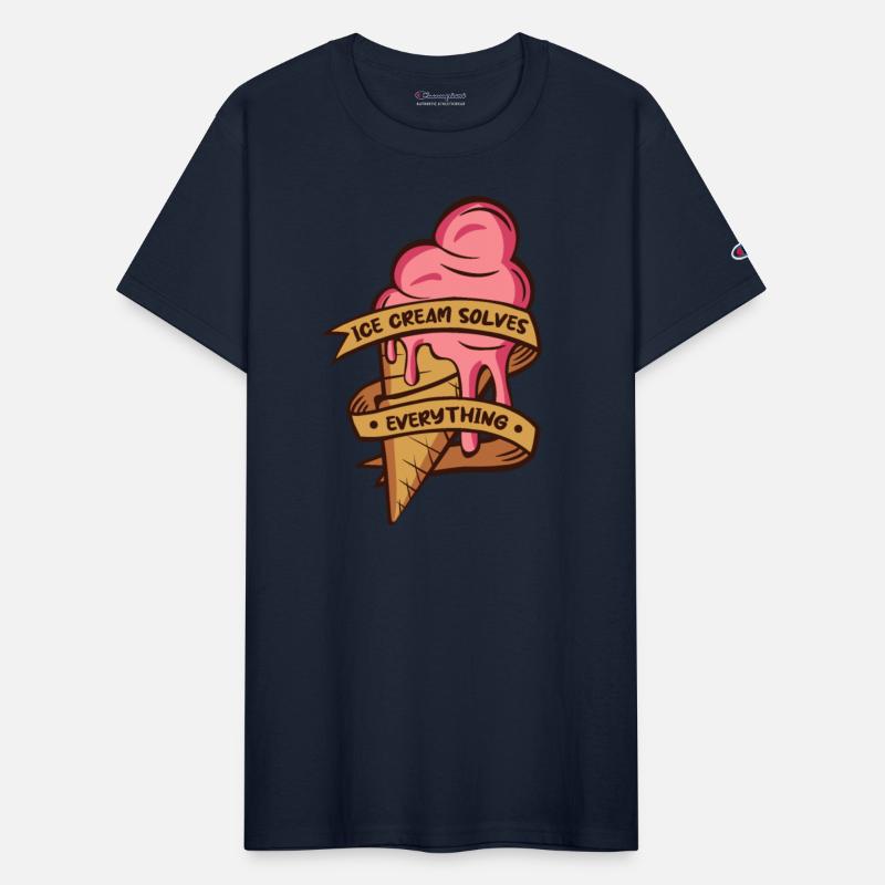 Ice Cream Solves Everything Gelato Maker Lover