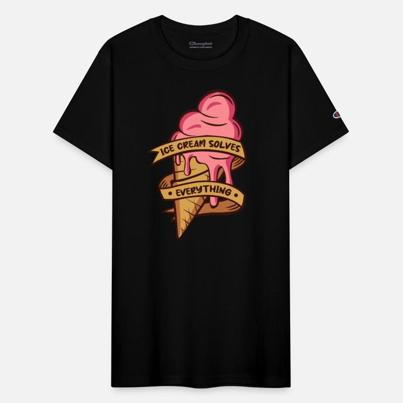 Ice Cream Solves Everything Gelato Maker Lover