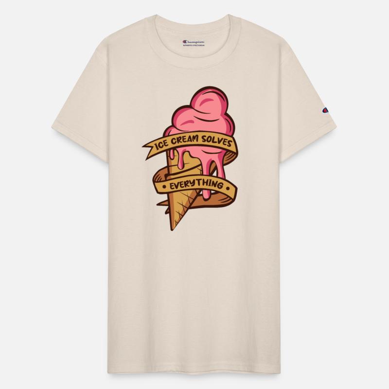 Ice Cream Solves Everything Gelato Maker Lover