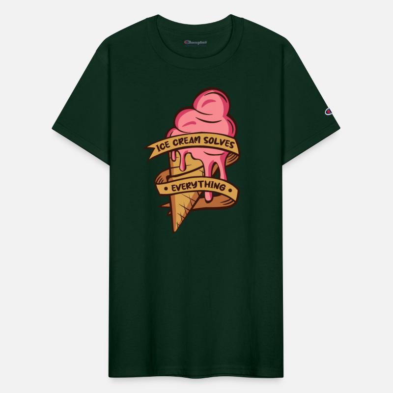 Ice Cream Solves Everything Gelato Maker Lover
