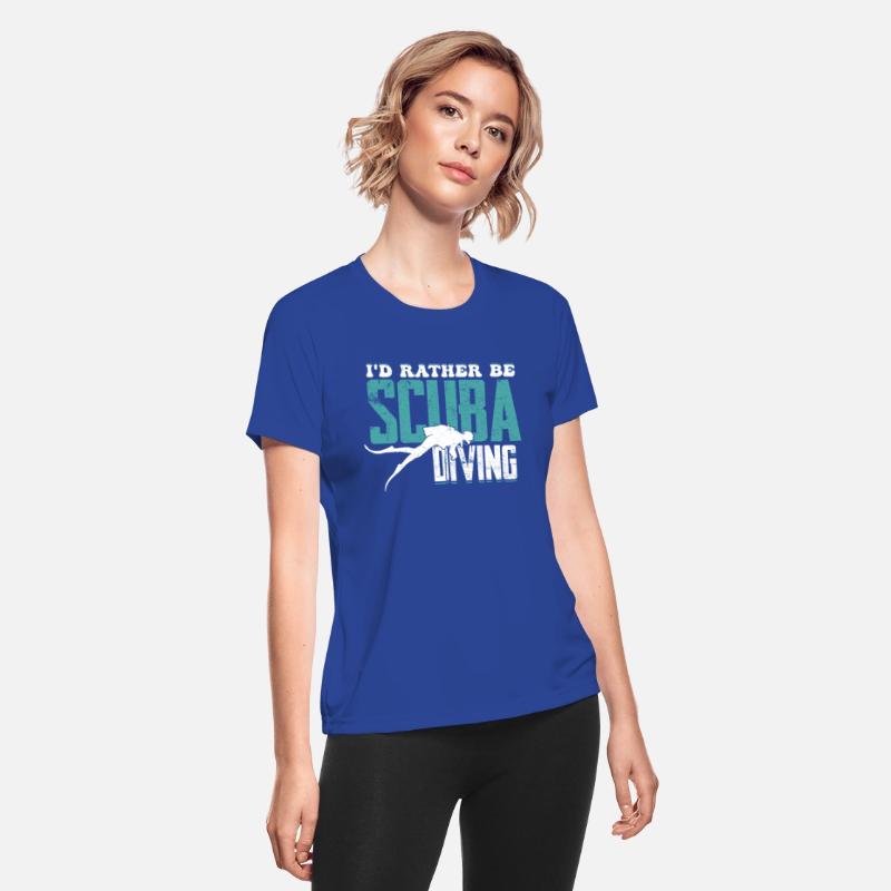 I'd Rather Be Scuba Diving Sea Ocean Diver