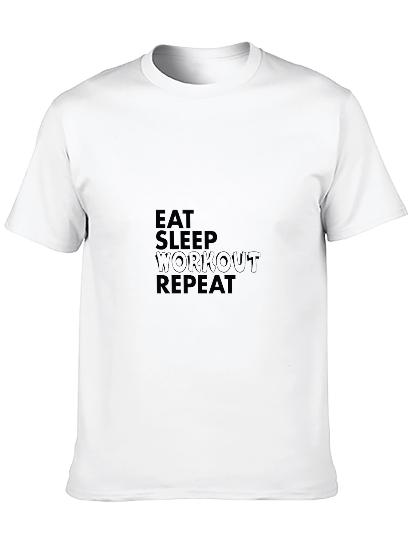Eat Sleep Workout Repeat T-Shirt