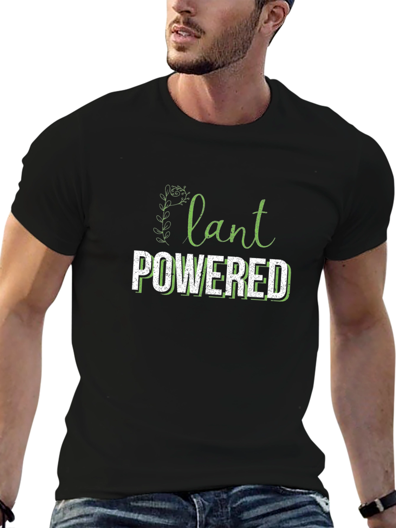 Plant Powered Graphic Tee - Vegan Lifestyle