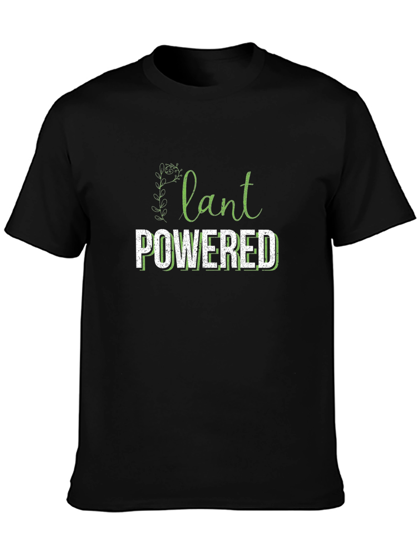 Plant Powered Graphic Tee - Vegan Lifestyle
