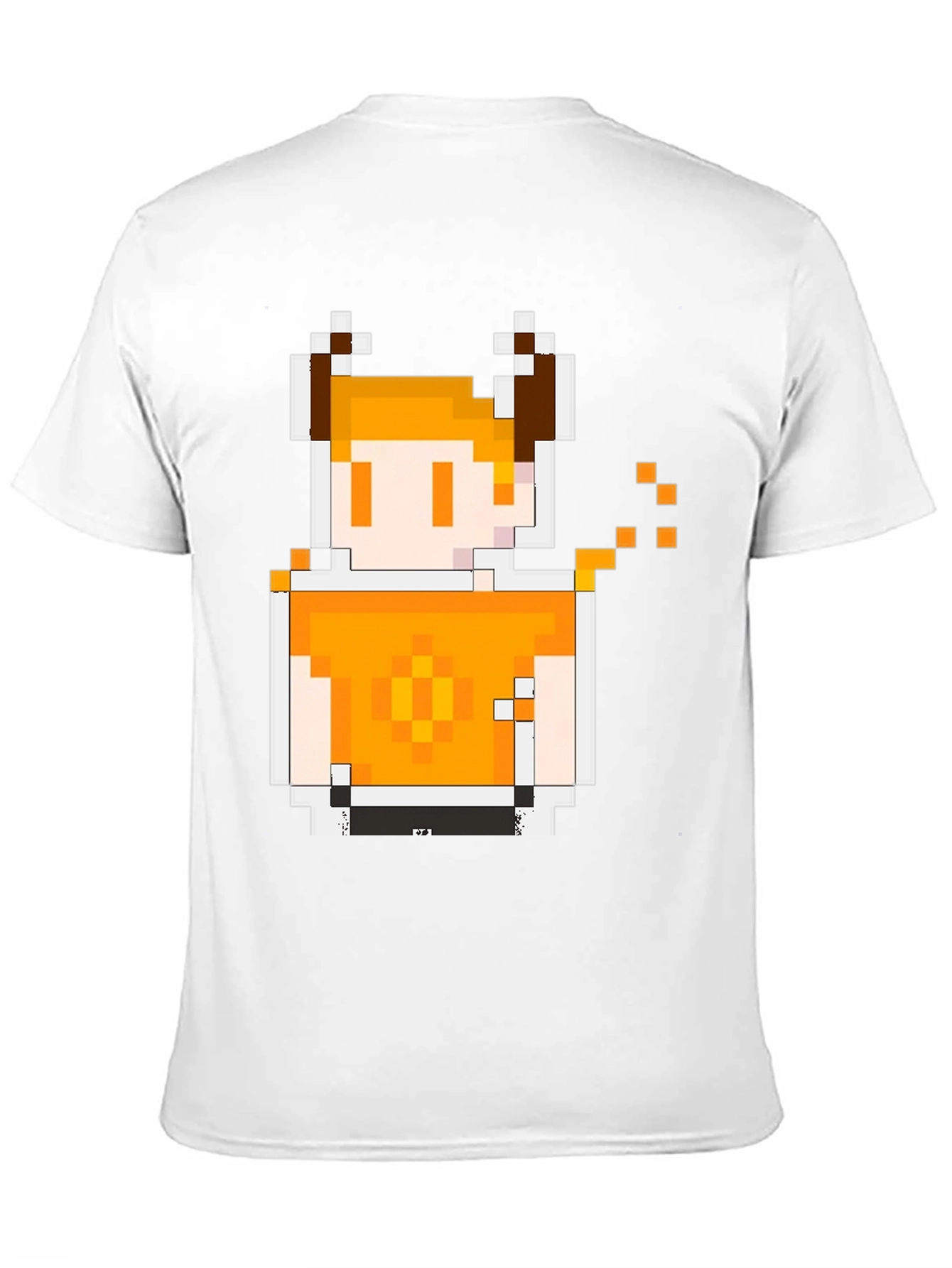 Pixel Art Character T-Shirt - Retro Gaming Style