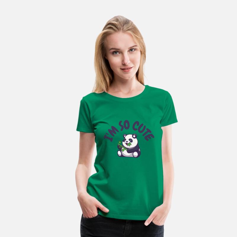 I’m So Cute –Smiling Panda Design for Animal Lover