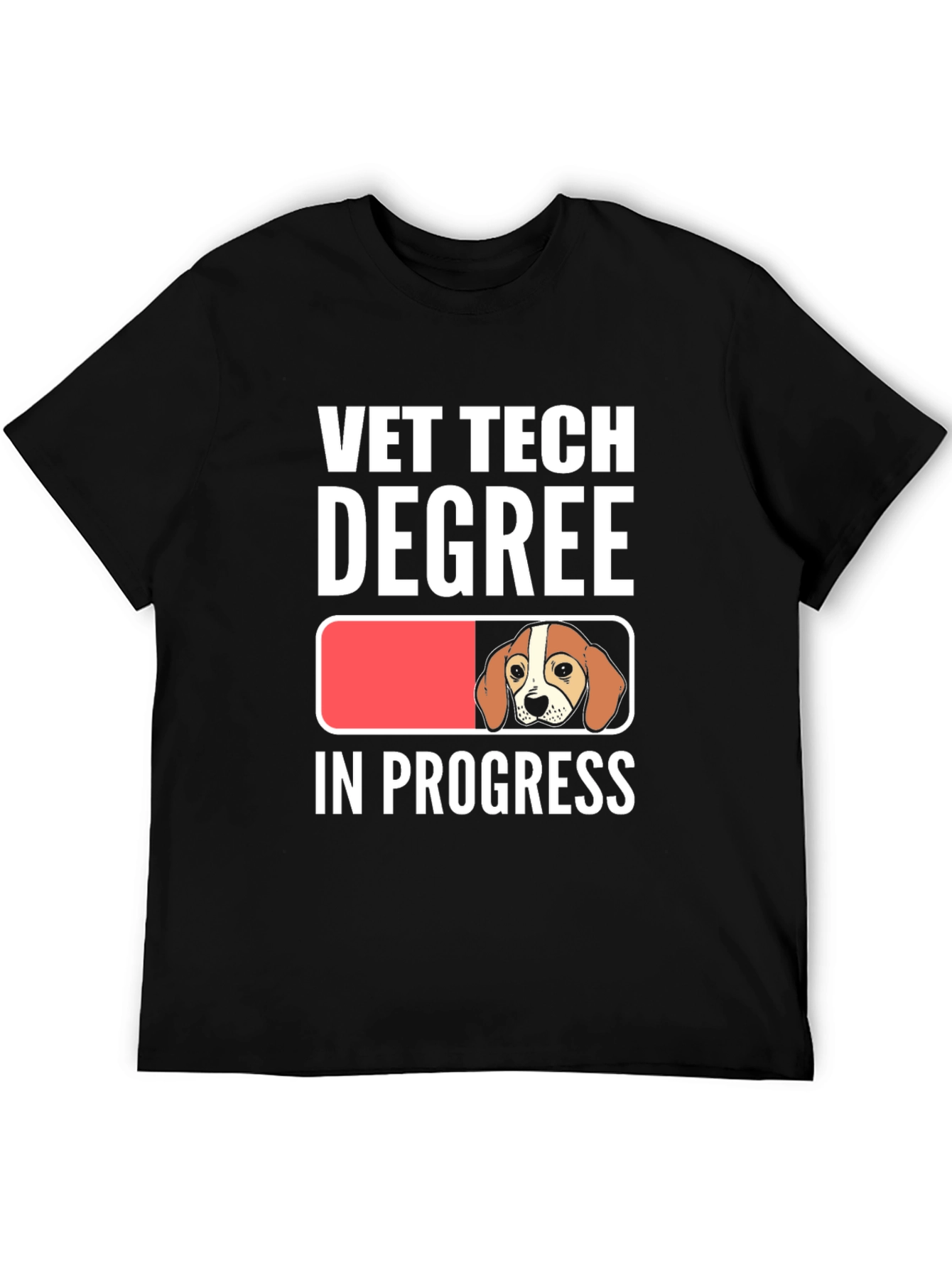 Vet Tech Degree In Progress Graphic T-Shirt
