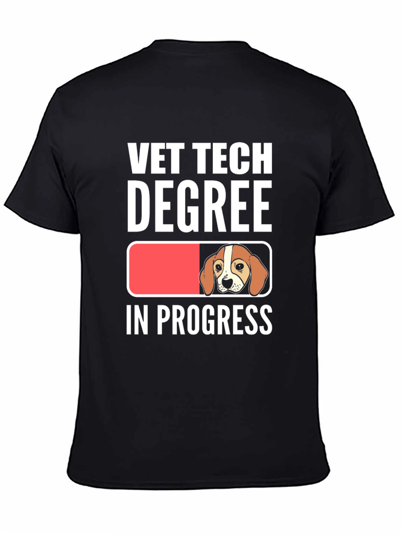 Vet Tech Degree In Progress Graphic T-Shirt