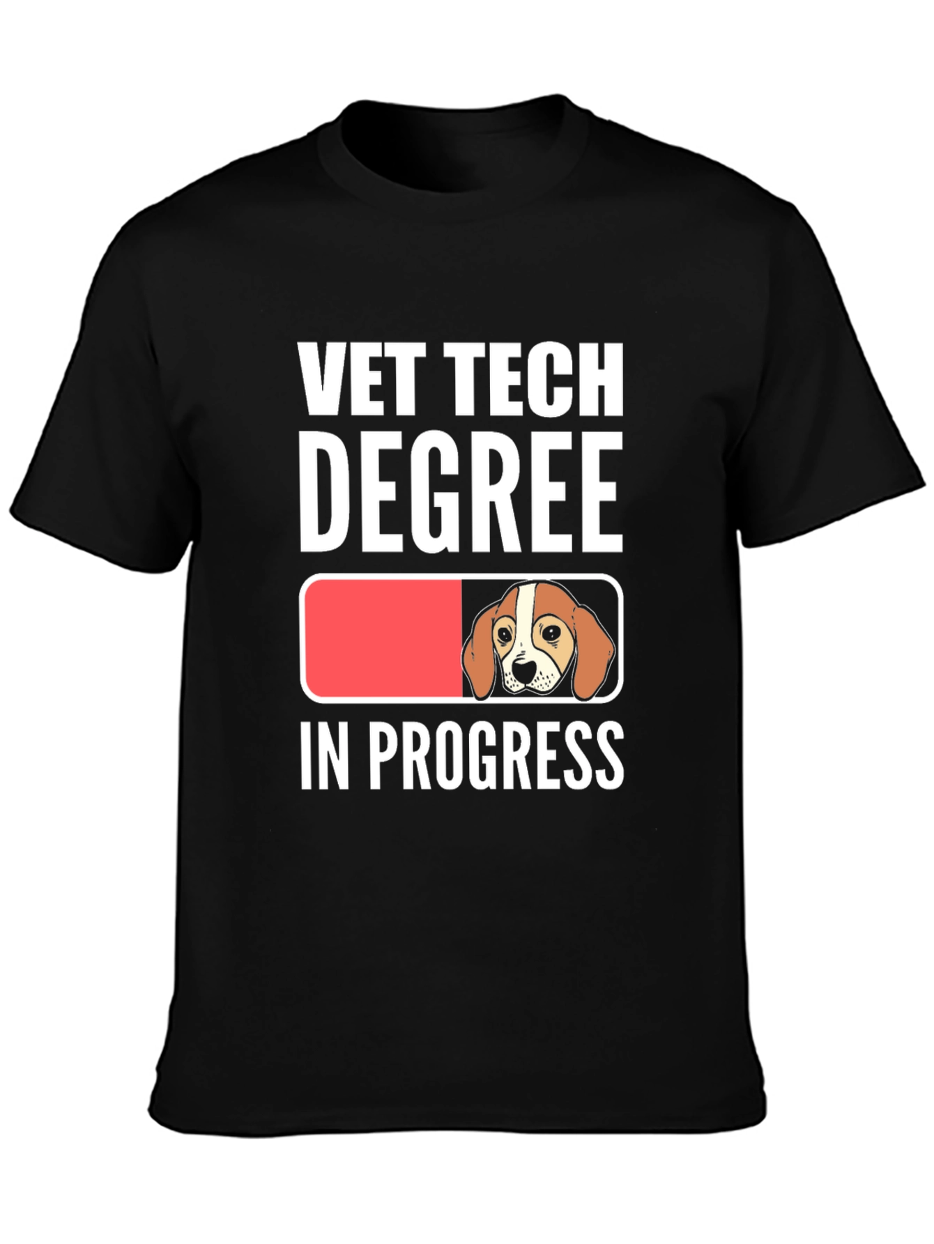 Vet Tech Degree In Progress Graphic T-Shirt