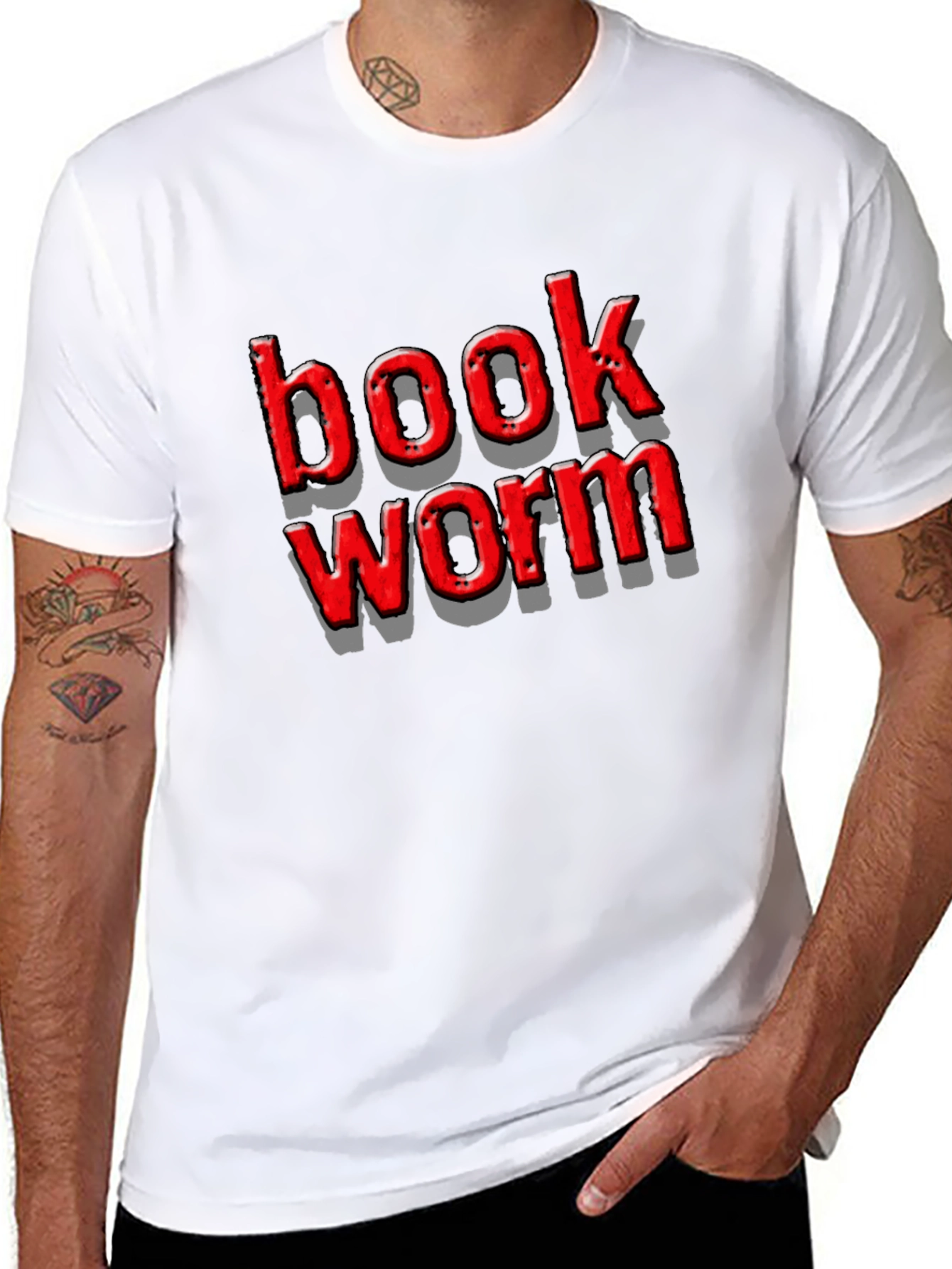 Bookworm Graphic Tee - Read All Day!