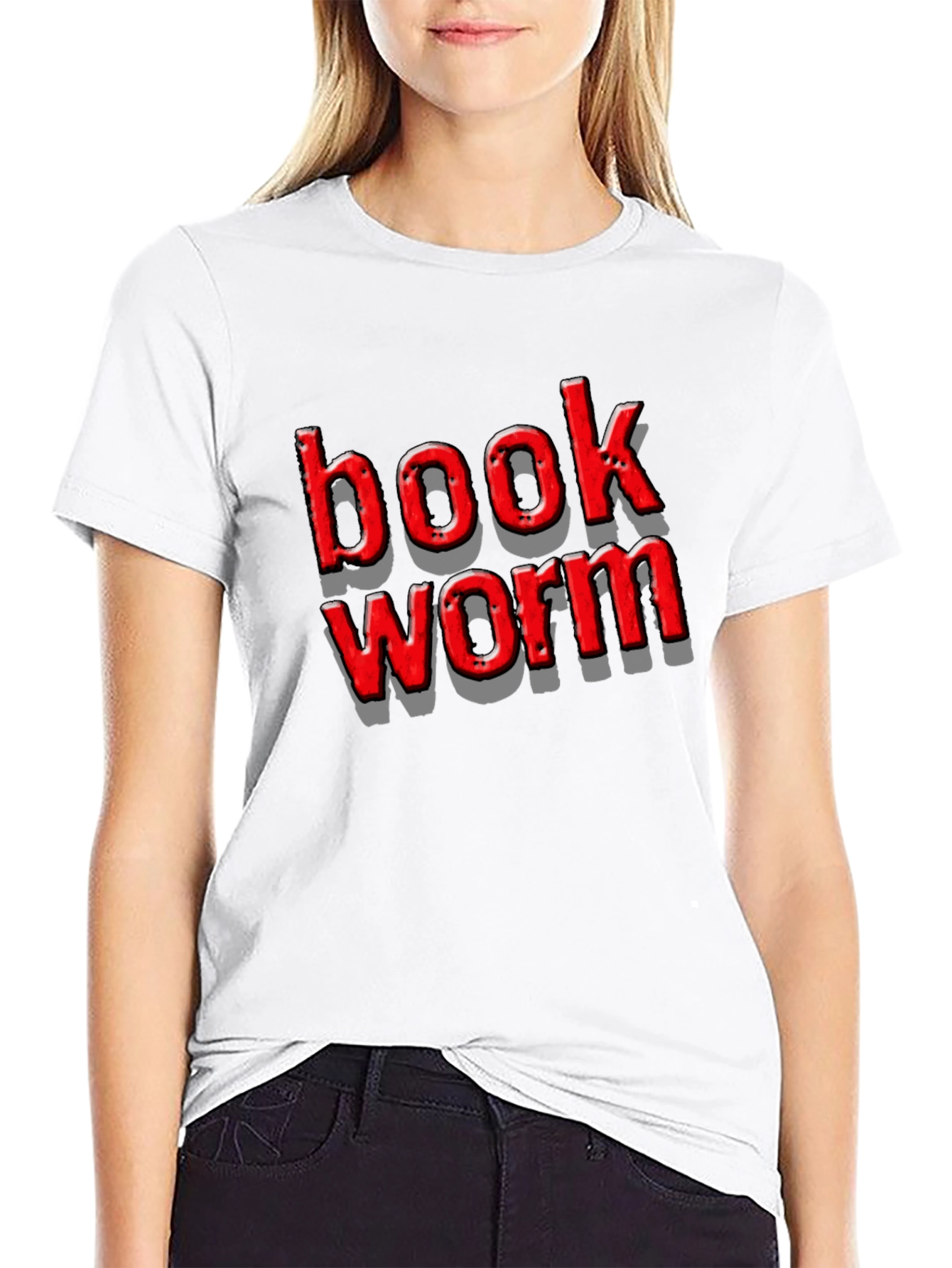 Bookworm Graphic Tee - Read All Day!