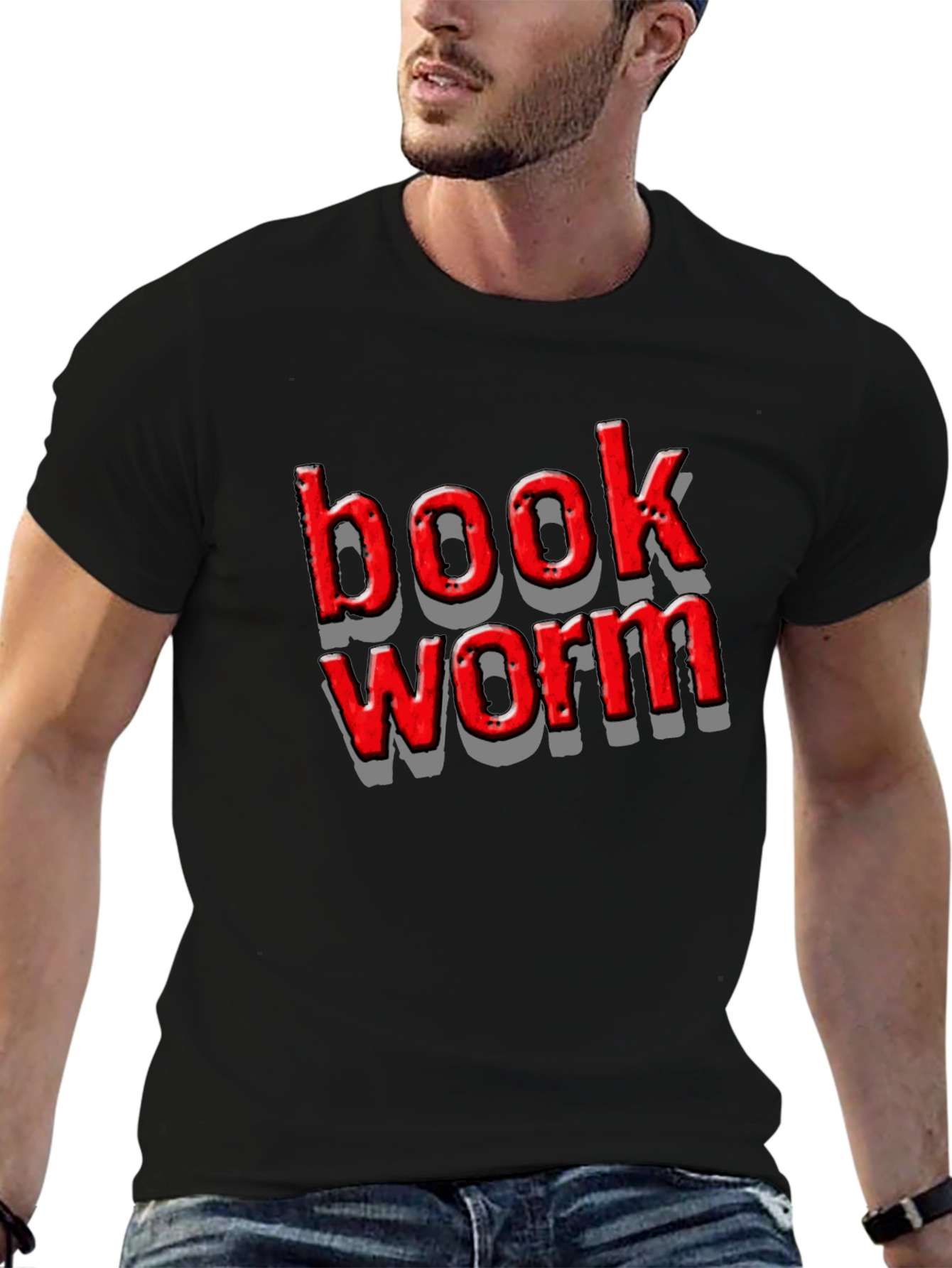 Bookworm Graphic Tee - Read All Day!