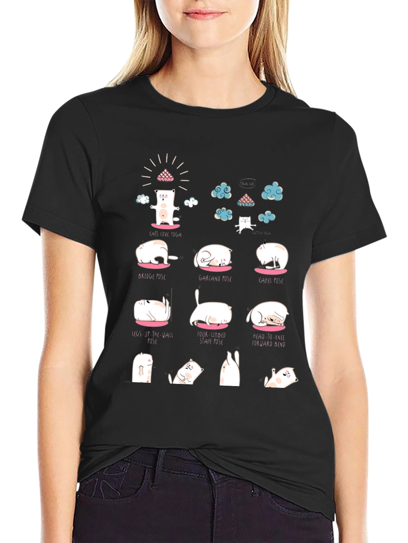 Yoga Cat T-Shirt