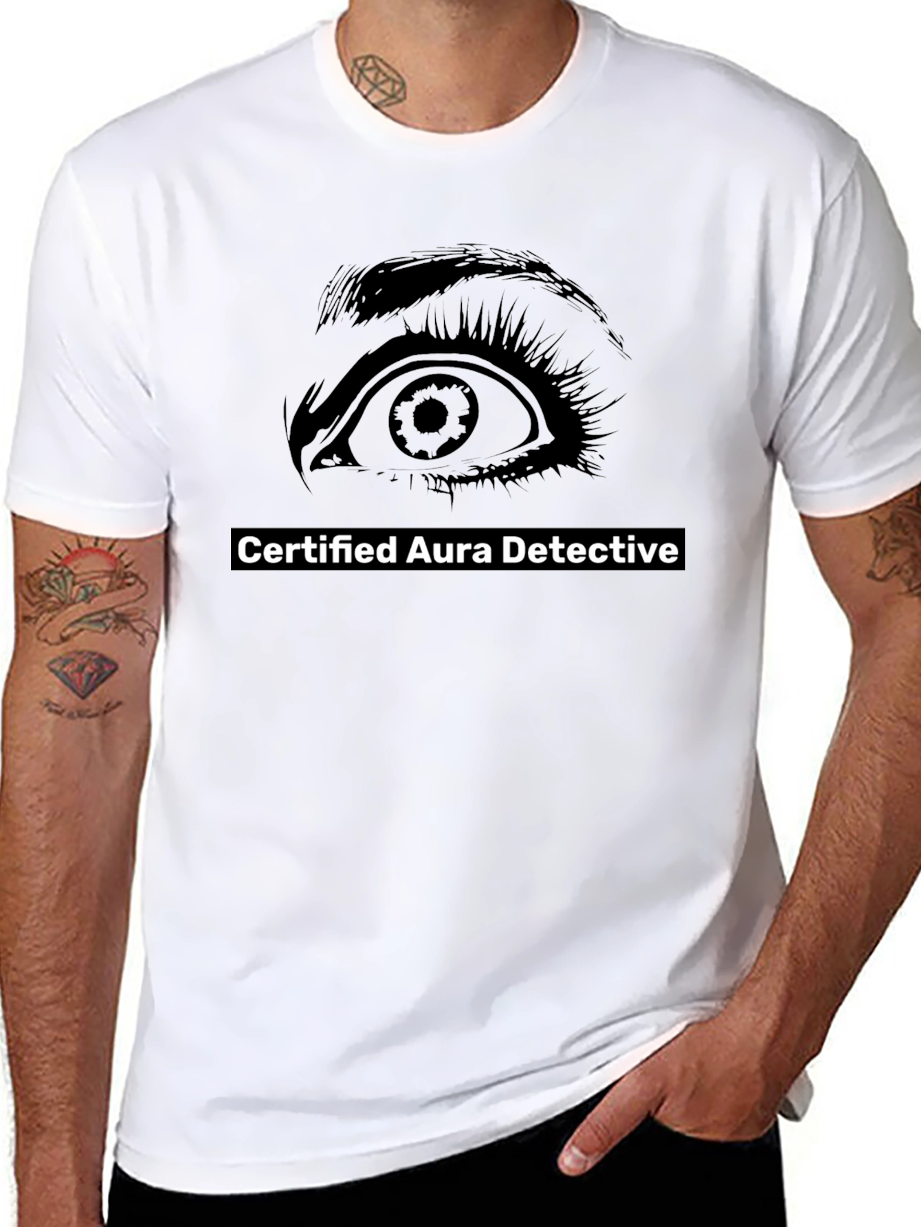 Certified Aura Detective Graphic T-Shirt