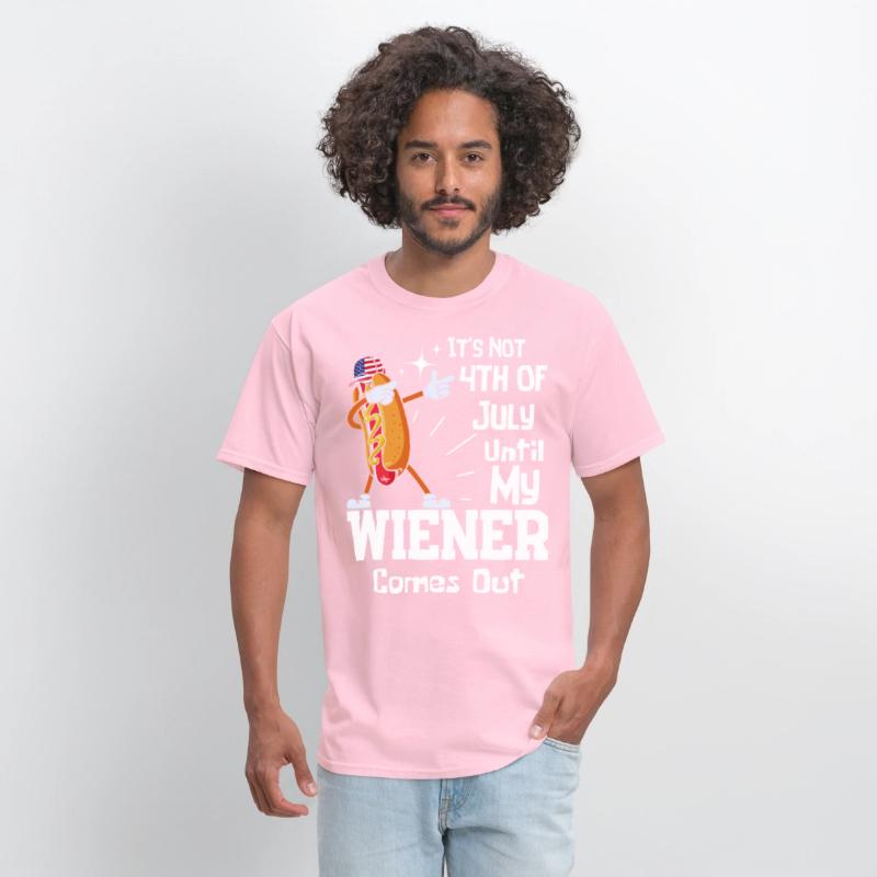 It's Not 4th of July Until My Wiener Comes Out Tee