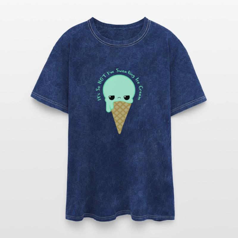 Its So HOT I'm Sweating Ice Cream Grumpy Ice Cream