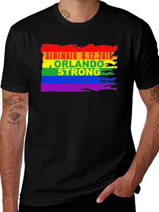 Orlando Strong Pride T-Shirt - Remember 6.12.2016