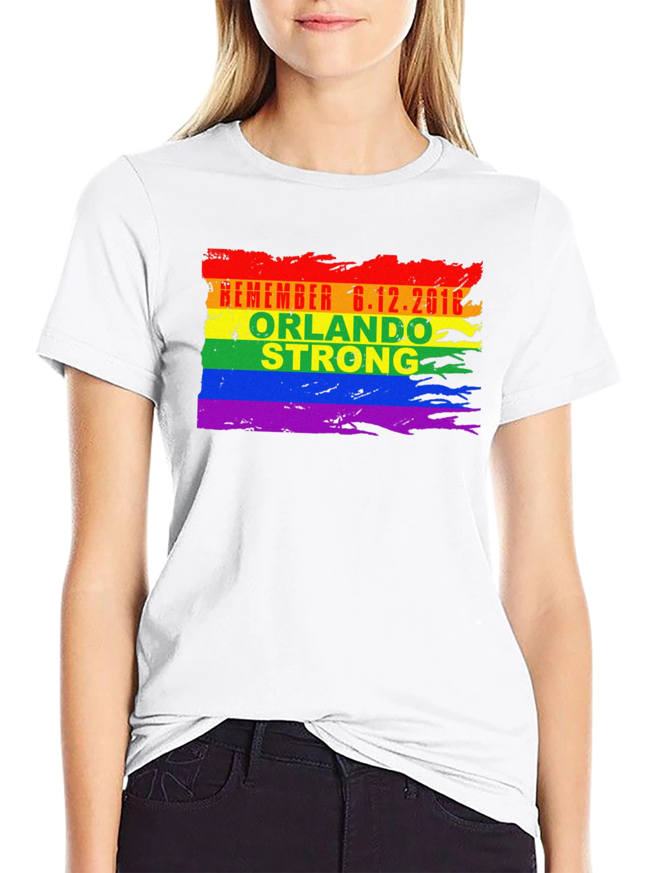 Orlando Strong Pride T-Shirt - Remember 6.12.2016