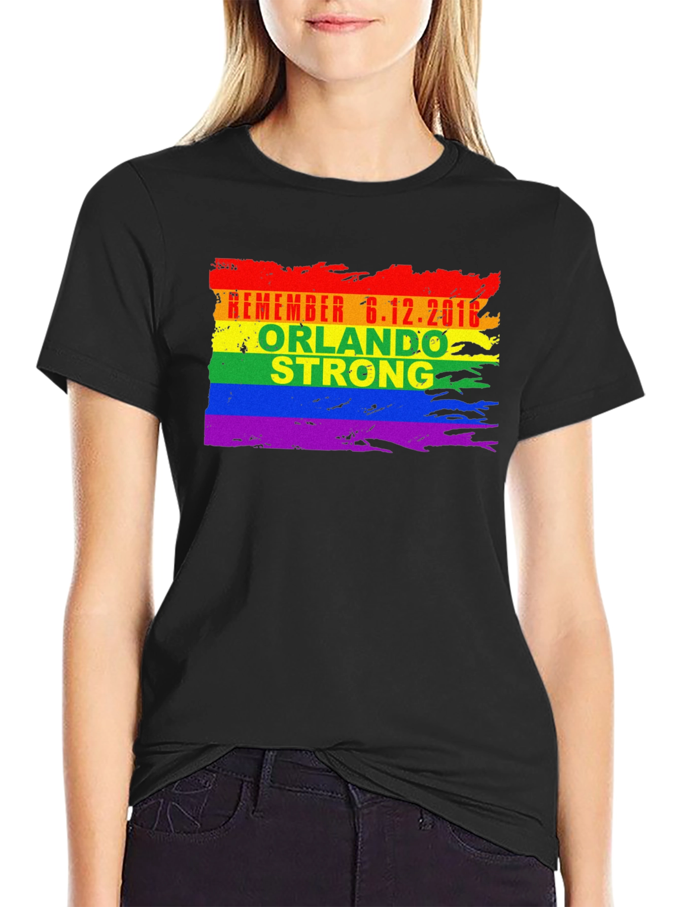 Orlando Strong Pride T-Shirt - Remember 6.12.2016