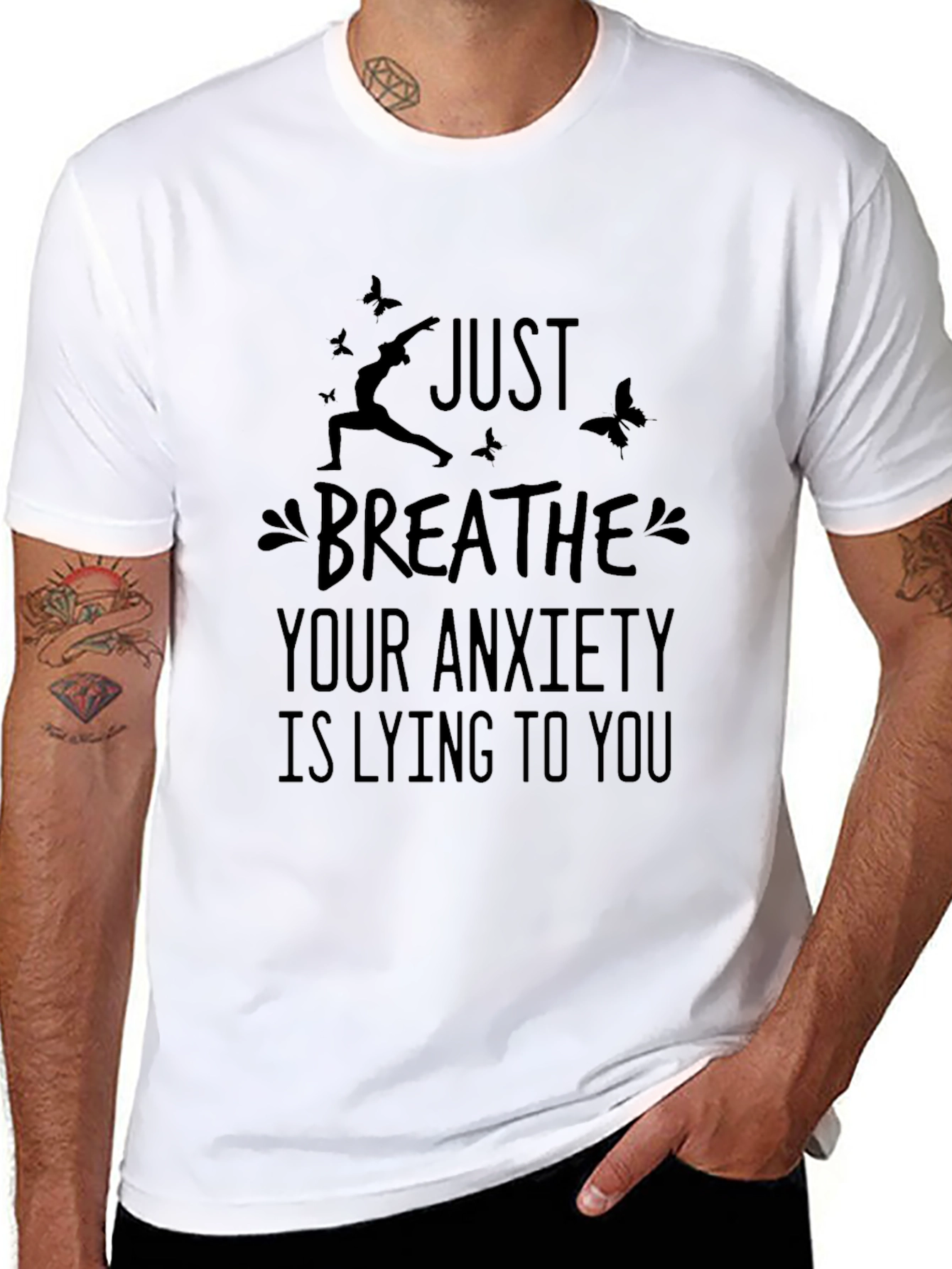 Just Breathe Anxiety T-Shirt
