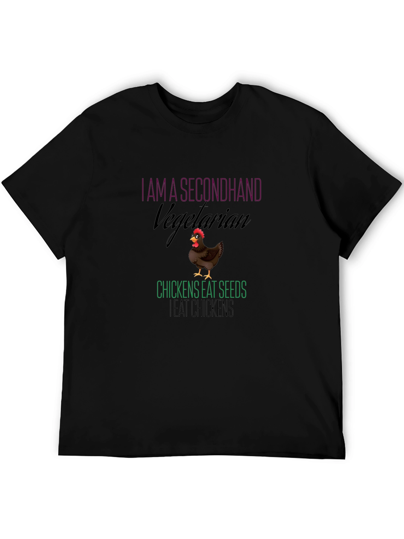 Secondhand Vegetarian Chicken Graphic Tee
